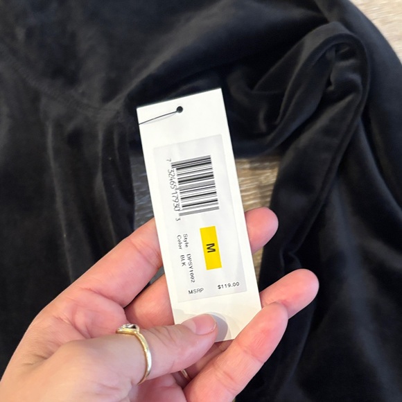 DKNY Black Velour Set - Picture 6 of 8